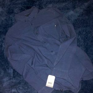 Vans Long Sleeve Button up